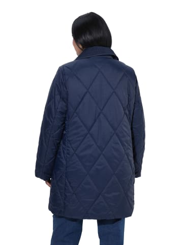 Ulla Popken Steppjacke in dunkles marine