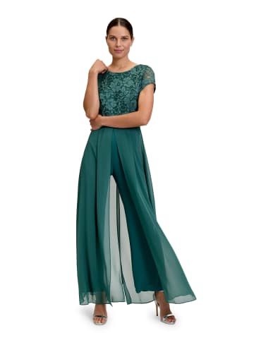 Vera Mont Jumpsuit kurzarm in Dark Emerald