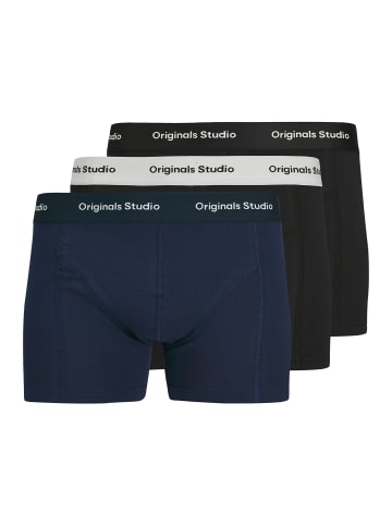Jack & Jones Retro Short / Pant Vesterbro Solid in Blau / schwarz