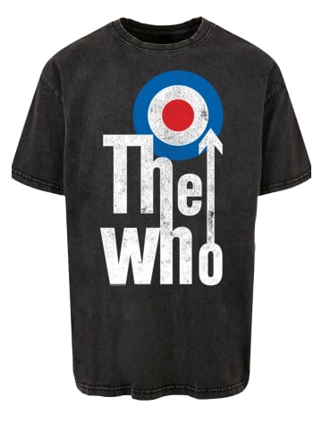 F4NT4STIC Oversize T-Shirt The Who Rock Band in schwarz