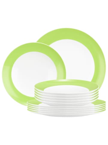 Seltmann Weiden 12er Set Tafelservice Liberty Pure Colors in Lime Green