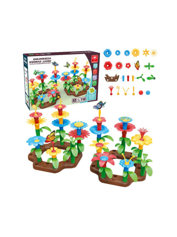 Wisam DIY Blumengarten Bausteine Set 148 Teile Kreativ