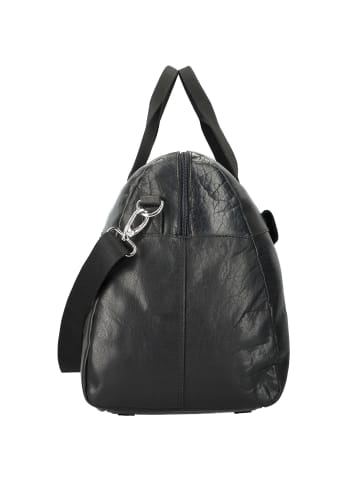 mano Don Paolo Weekender Reisetasche Leder 51 cm in schwarz