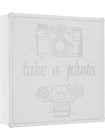 Licht-Erlebnisse Wandlampe (B)7.5 x (L)7.5 x (H)30 cm in WeißWeiß