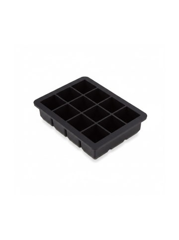 relaxdays Eiswürfelform in Schwarz - (B)15x (H)3 x (T)9,5 cm