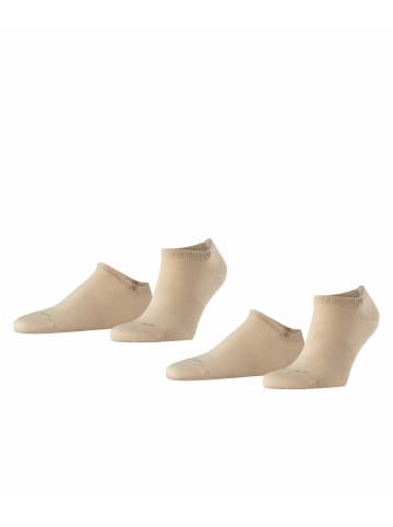 Burlington Sneaker-Socken Doppelpack in Sandstone