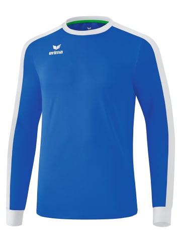 erima Unisex Erwachsene, Erwachsene Retro Star Trikot langarm in new royal/weiss