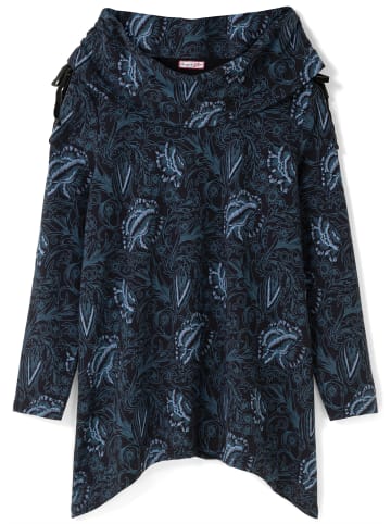 sheego by Joe Browns Sweatshirt in schwarz-bedruckt