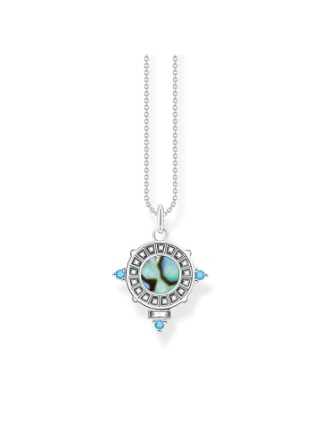 Thomas Sabo Kette in silberfarben, türkis, weiß