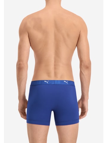 Puma Boxershorts PUMA SPORT COTTON BOXER 2P in Blue Combo