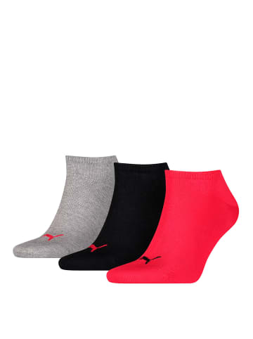 Puma Socken 3er Pack in Rot