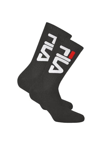 Fila Socken 2er Pack in Schwarz