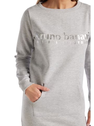 Bruno Banani Sweatkleid Bullock in Grau / Melange
