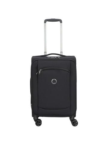 Delsey Montmartre Air 2.0 4-Rollen Kabinentrolley 55 cm in schwarz