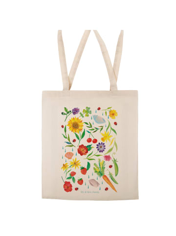 Mr. & Mrs. Panda Umhängetasche Sommer mit Spruch in Creme