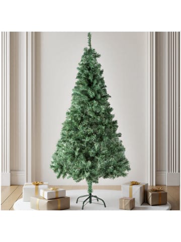 tectake Christbaum künstlich Tannenbaum 150-180cm  Grün