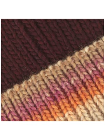 BREITER Strickmütze in rot