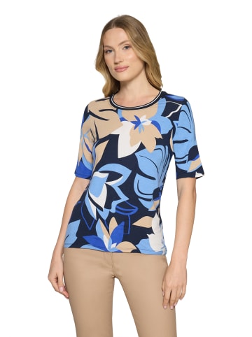 Betty Barclay Basic Shirt mit Print in Dunkelblau/Blau