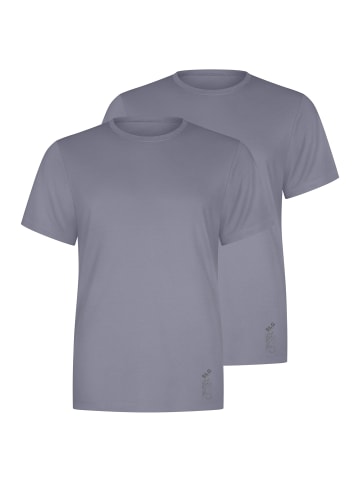 Sloggi Unterhemd / Shirt Kurzarm SLG Base Soft in Morandi grey