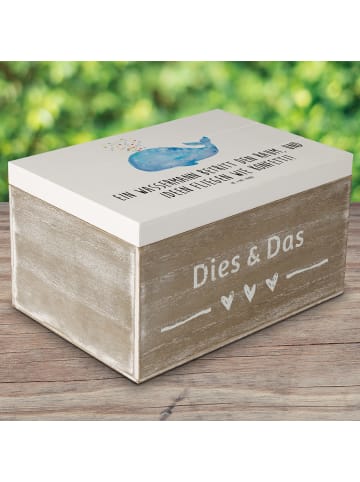 Mr. & Mrs. Panda Aufbewahrungsbox Wassermann Ideenflug mit Spruch in Weiß