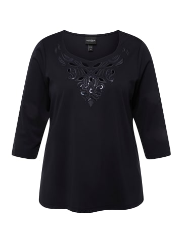 Ulla Popken Shirt in dunkles marine