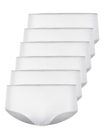 Nina von C. 6er Pack Hipster in weiss