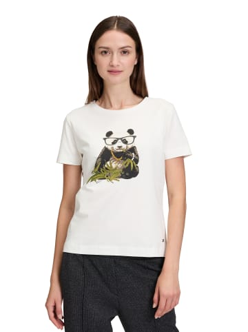 BETTY & CO Casual-Shirt mit Print in Patch Cream/Black