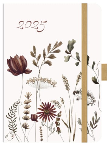 Korsch Kalender - Premium Timer Big "Herbstblumen" 2026