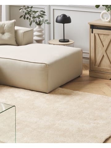 Beliani Shaggy DEMRE in Beige - (W) 200 x (H) 2 x (L) 200 cm