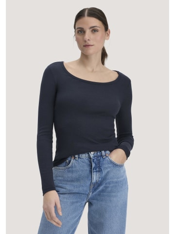 Hessnatur Softrib Longsleeve in marine