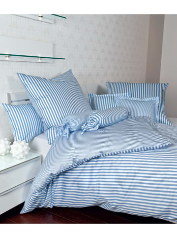 Janine Baumwoll Bettwäsche modernclassic in hellblau