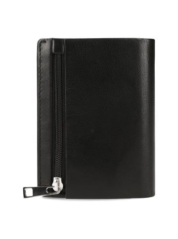 PICARD London 1 Geldbörse RFID Schutz Leder 7.5 cm in schwarz