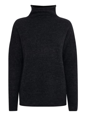 Soaked in Luxury Strickpullover SLMiya Casual fit in Black Melange