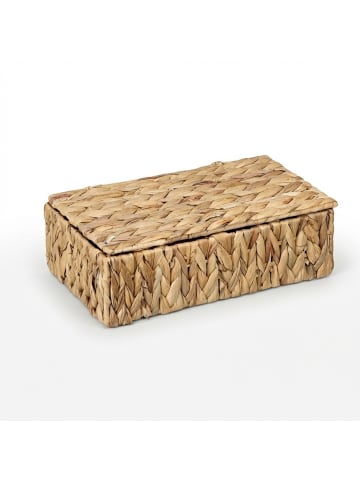 relaxdays Teebox in Natur - (B)33 x (H)10 x (T)20,5 cm