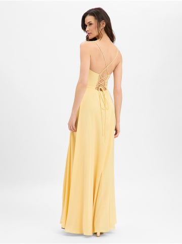 Marie Lund Kleid in zitrone - 0003