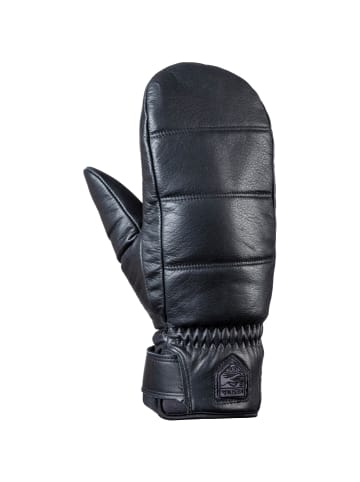 HESTRA Skihandschuhe Alpine Leather Primaloft Mitt in black