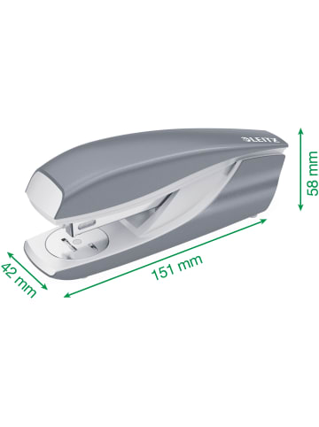 Leitz Büroheftgerät Nexxt Wow Metall 30 Blatt rot