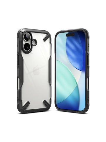 COFI 1453 Ringke Fusion X Hülle iPhone 17  Schwarz in Schwarz
