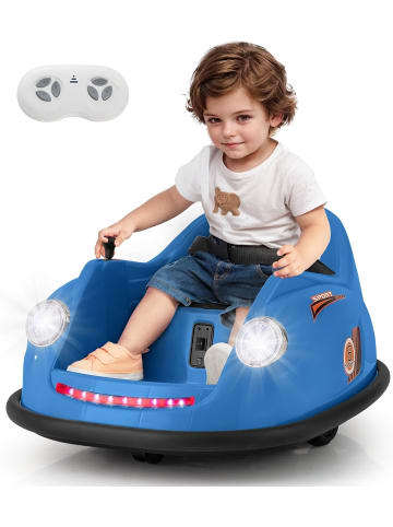 COSTWAY 12V Autoscooter Kinder in Blau