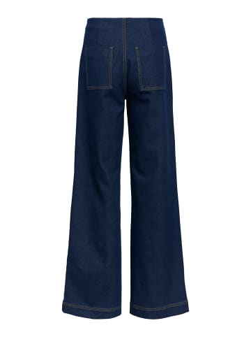Object Wide Leg Jeans in Dark Blue Denim1