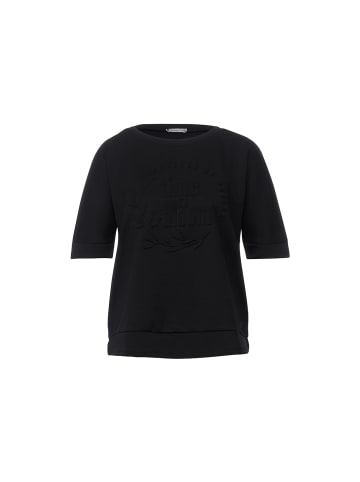 Street One Sweatshirt in Black