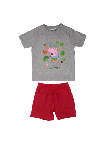 Peppa Pig Peppa Wutz Schlafanzug - Great things take time to grow  kurzarm in Mehrfarbig