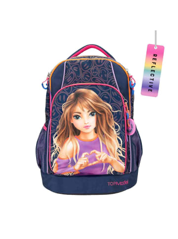 Depesche Schulrucksack Night Light TOPModel 21x 33 x 44 cm in bunt