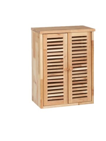 relaxdays Hängeschrank in Natur - (B)35 x (H)46,5 x (T)21 cm