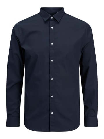 JACK & JONES PLUS Freizeithemd in Navy Blazer