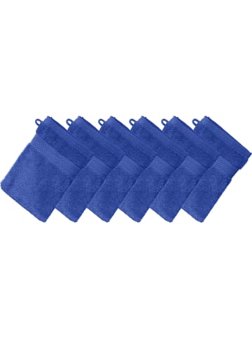 Erwin Müller Frottier Waschhandschuh 6er-Pack Friedrichshafen in azur