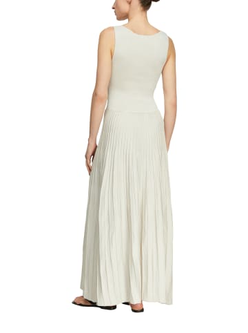 comma Strickkleid in beige silber - 0001