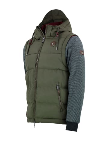 SCHIETWETTER Herren Winterjacke Hybridjacke Freizeitjacke in olive