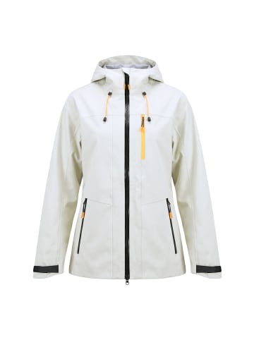 LAURASØN Funktionsjacke in hellgrau-grün