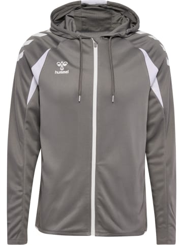 Hummel Trainingsjacke "Core 2.0 Zip Hoodie" in Grau